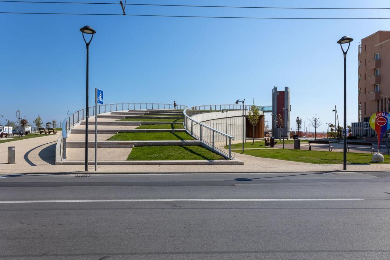 Romantico Open Space A 3Min Dalla Spiaggia - Homeunity Rimini Kültér fotó